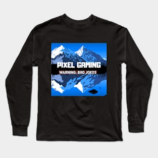 Pixel Gaming Banner Shirt Long Sleeve T-Shirt